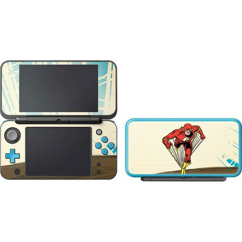 DC Comics The Flash Classic Art Sprint Pose Nintendo 2DS XL (2017) Skin